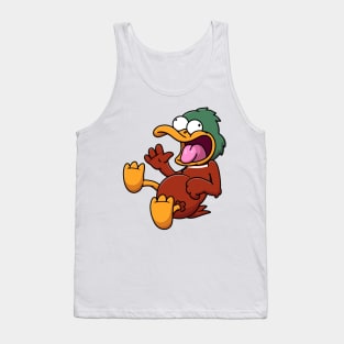 Crazy Laughing Duck Tank Top